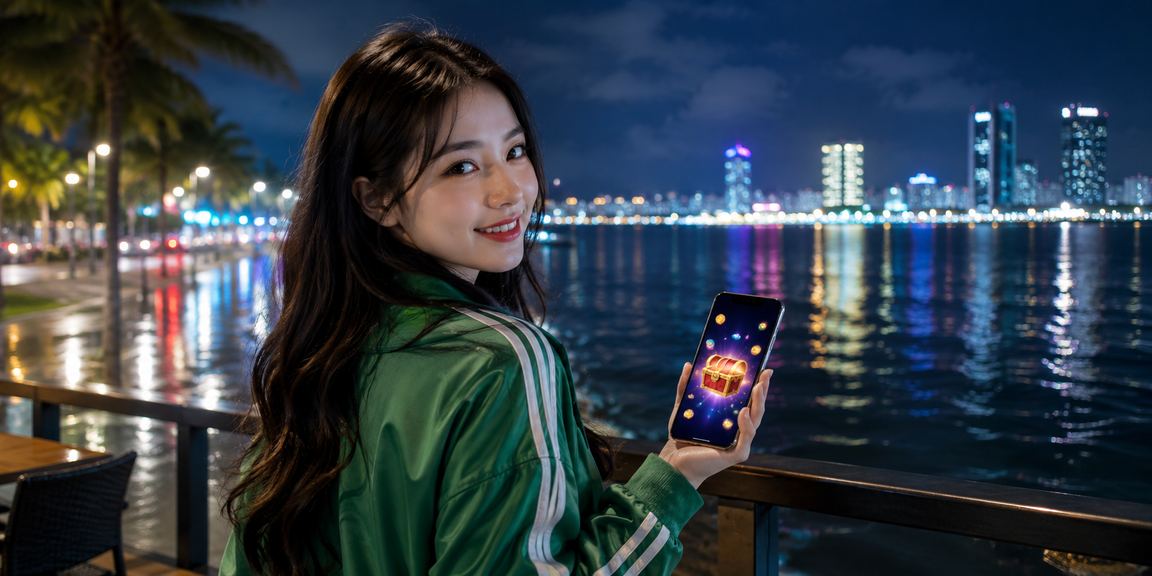 Người chơi VIP tại bãi biển Đà Nẵng truy cập trò chơi casino trên điện thoại qua 48000